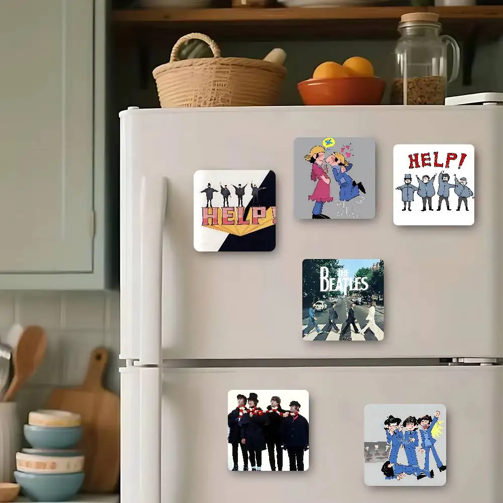 The B-Beatles B-Band HELP Refrigerator Magnetic Fridge Magnet Fridge Fridge Souvenir