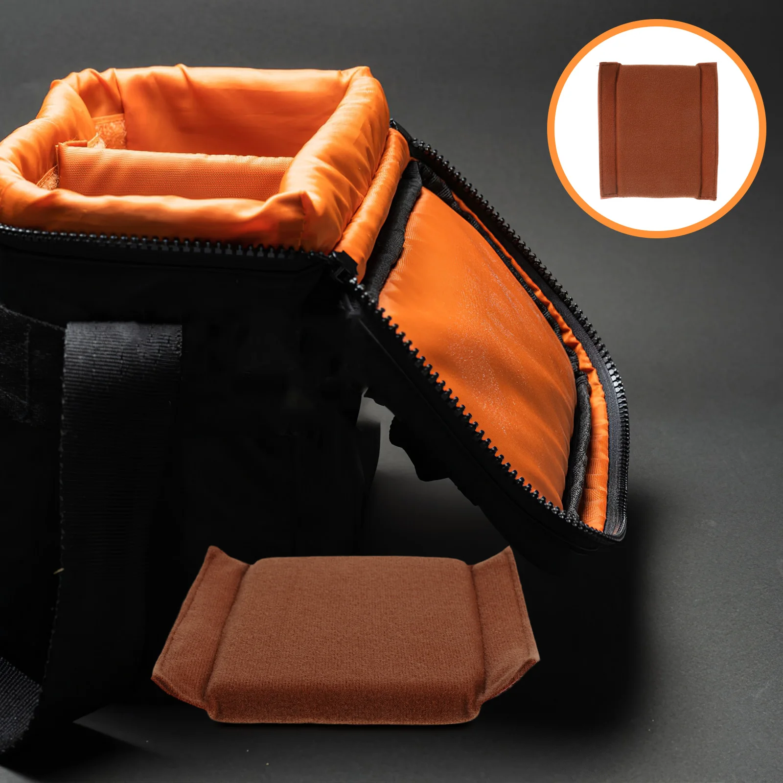 

1pcs Camera Bag Shock Absorbing Insert Divider Adjustable Padded Partition Lightweight Protective Divider for Backpack Travel
