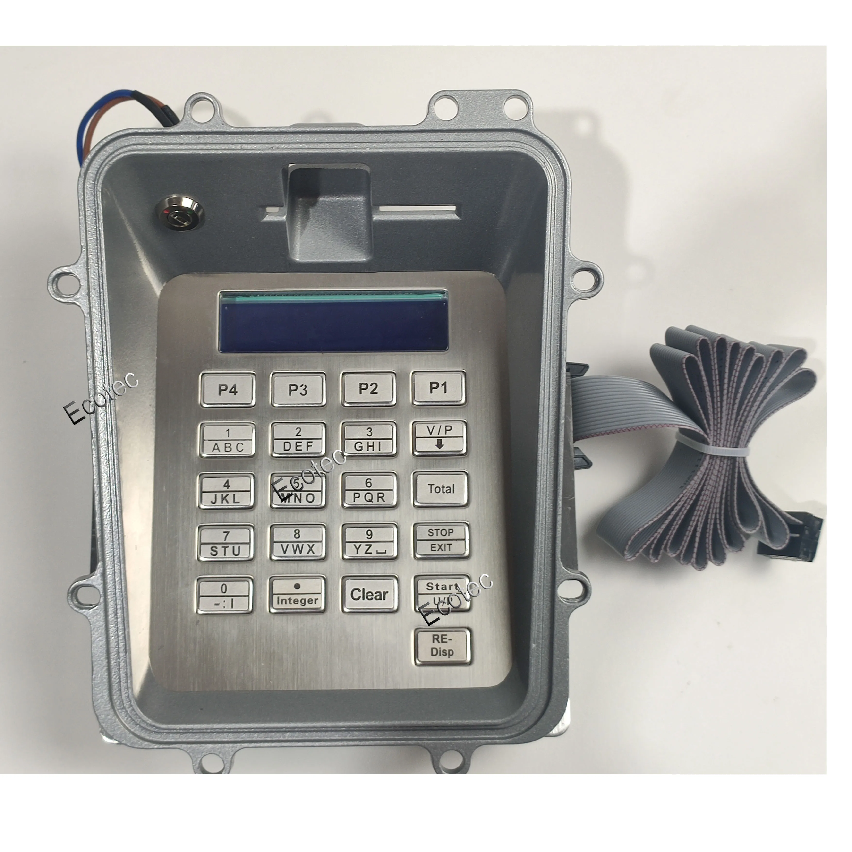 Sinopec Fuel Dispenser Keyboard with Blue Display