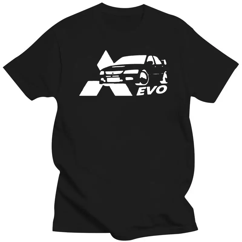 2022  New Fashion Brand Print T-Shirt Male Brand T Shirt Evo Car Evolution Lancer 4G63 IX VIII 8 9 Tee Shirt