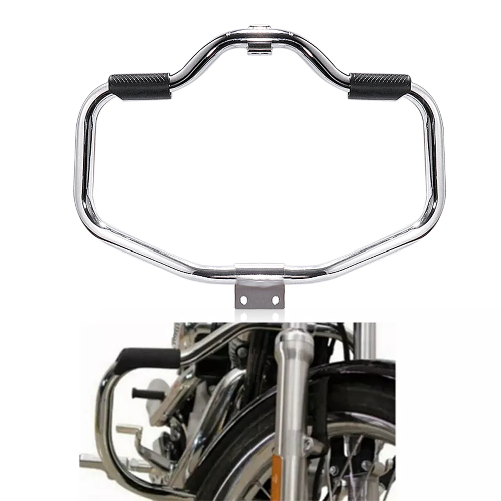 

Motorcycle Highway Crash Bar Front Engine Guard For Harley Sportster XL 1200 883 48 72 Iron Roadster SuperLow Custom