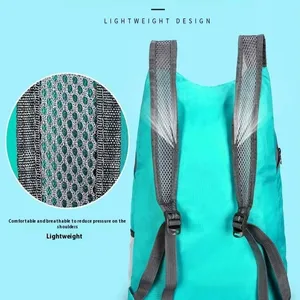 Ultra hafif katlanır çanta erkek kadın su geçirmez su geçirmez água yüksek hacimli, taşınabilir, hafif sırt çantası seyahat çantaları açık spor sırt çantası 12-En çok satılan, çanta sırt çantası-no. 7