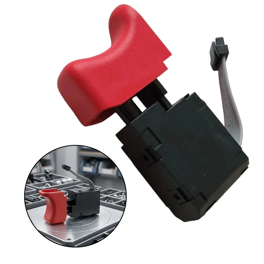 For GSR12V-35 Electric Tool Switch Power Driver Switch For Power Tool Repair Black Ergonomic Design Precise Control 2