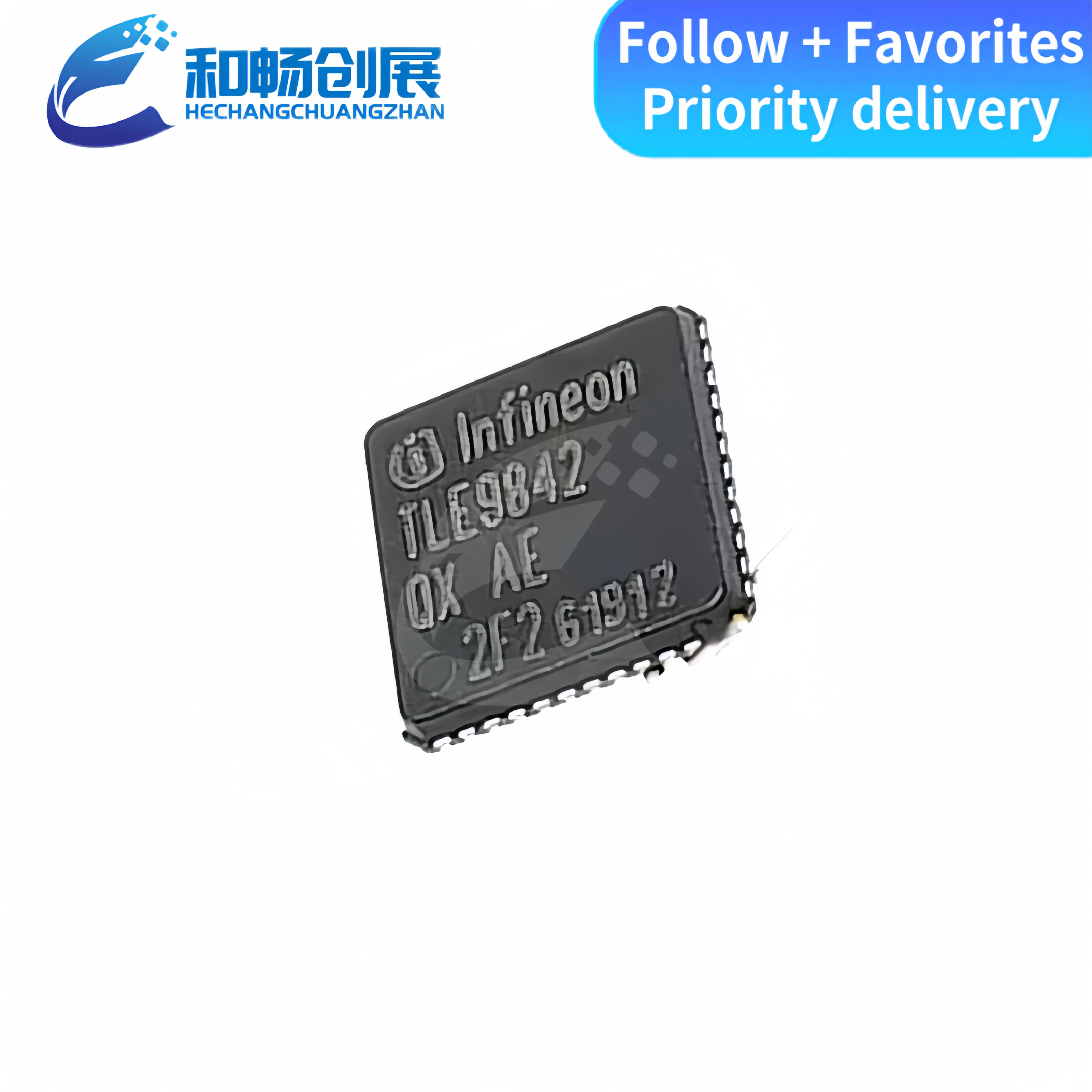 

TLE9842 TLE9842QX фотолампа с чипом выключателя питания, новая Оригинальная интегральная схема
