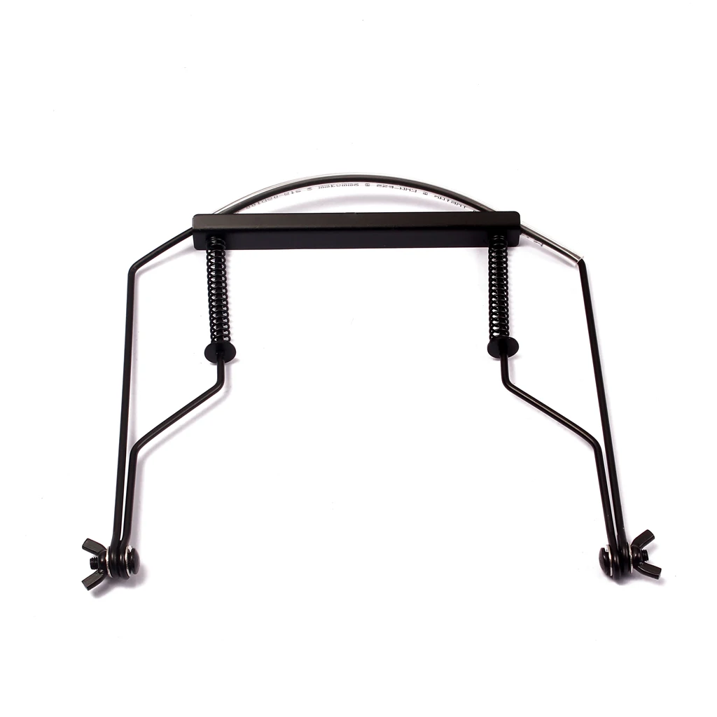 Black Harmonica Neck Holder Support Stand -Hole Harmonica Accessorey