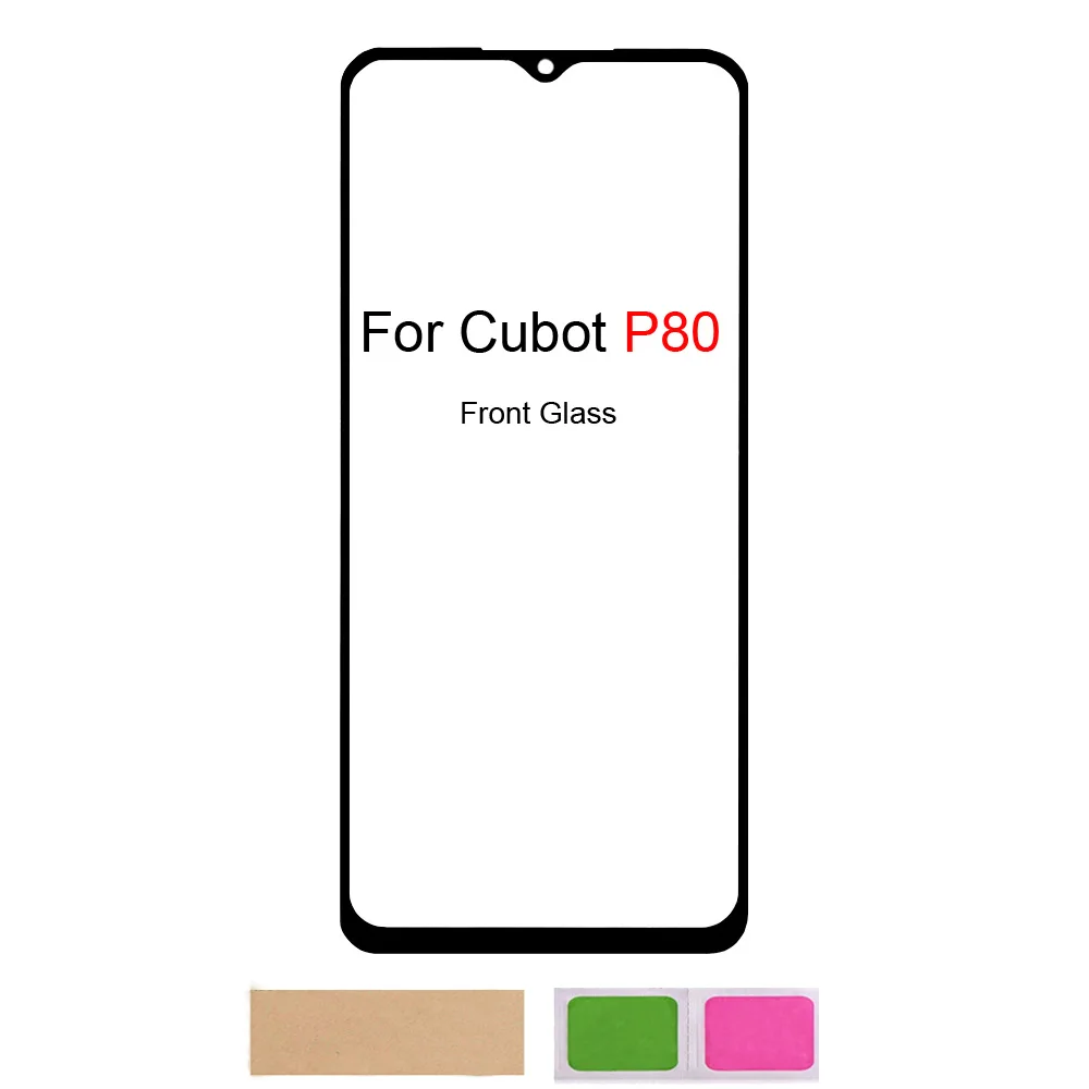 

Touch Screen Panel for Cubot P80,Front Glass Panel,Phone Repair Replacement Parts