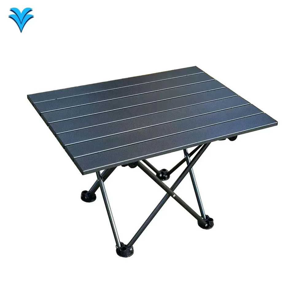 

Carbon Steel Alloy Camping Rack Folding Table Portable Egg Roll Table Picnic Outdoor Folding Camping Table