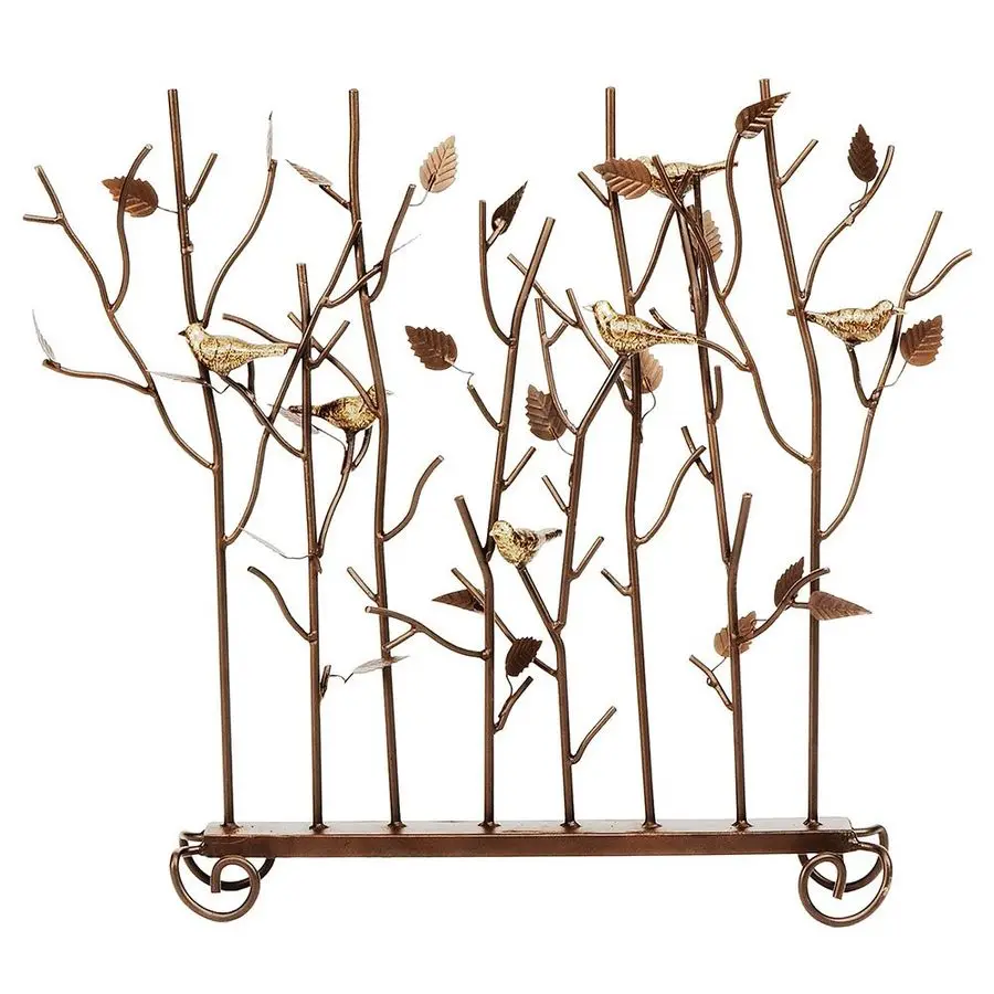 

Birds Decorative Fireplace Summer Screen, Bronze 26 x 5 x 26 inches