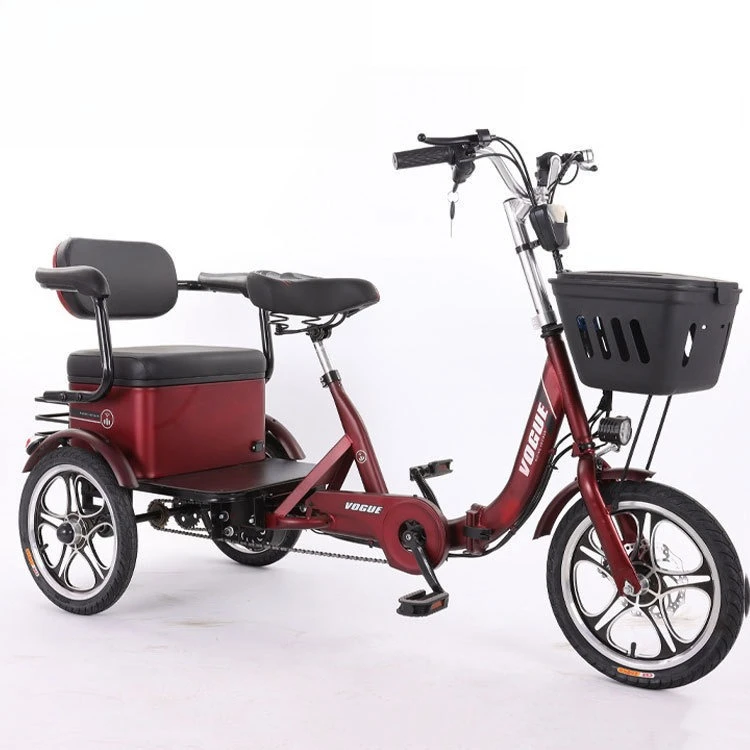 

Pedaling, Stepping, Casual Folding, Helping Double Elderly People Travel, Electric Tricycle Lithium Battery
