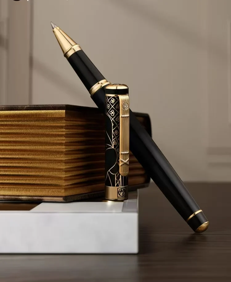 Picasso 902 Metal Rollerball Pen, Business Signature Ballpoint Pen for Men Women, Adult Office Daily Writing Gift Pen