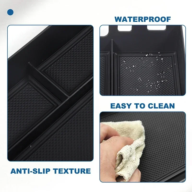 

For Toyota Alphard 40 Series 2023-24 Car Central Console Armrest Storage Box Interior Organizer Glove Tray Interior Accessories