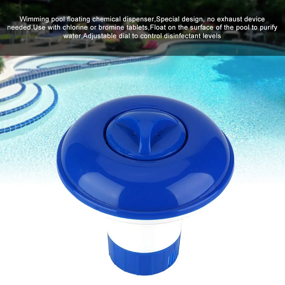 Schwimmender Schwimmbad, chemischer Schwimmer, Chlor-Brom-Tabletten, schwimmender Spender, Applikator, Schwimmen, Spa, Whirlpool-Zubehör – Detail 4