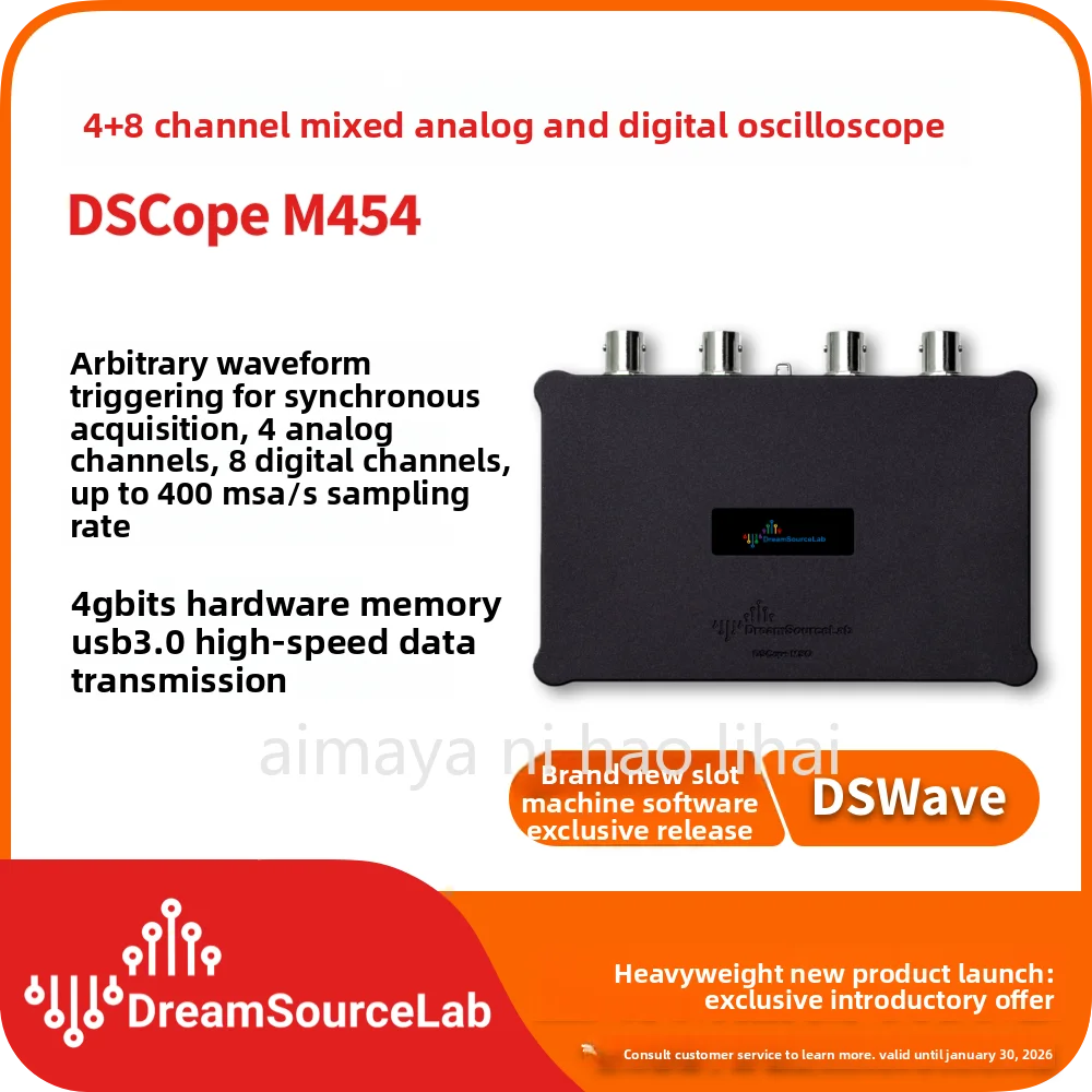 Hybrid Oscilloscope Logic Analyzer Signal Generator, Debugging