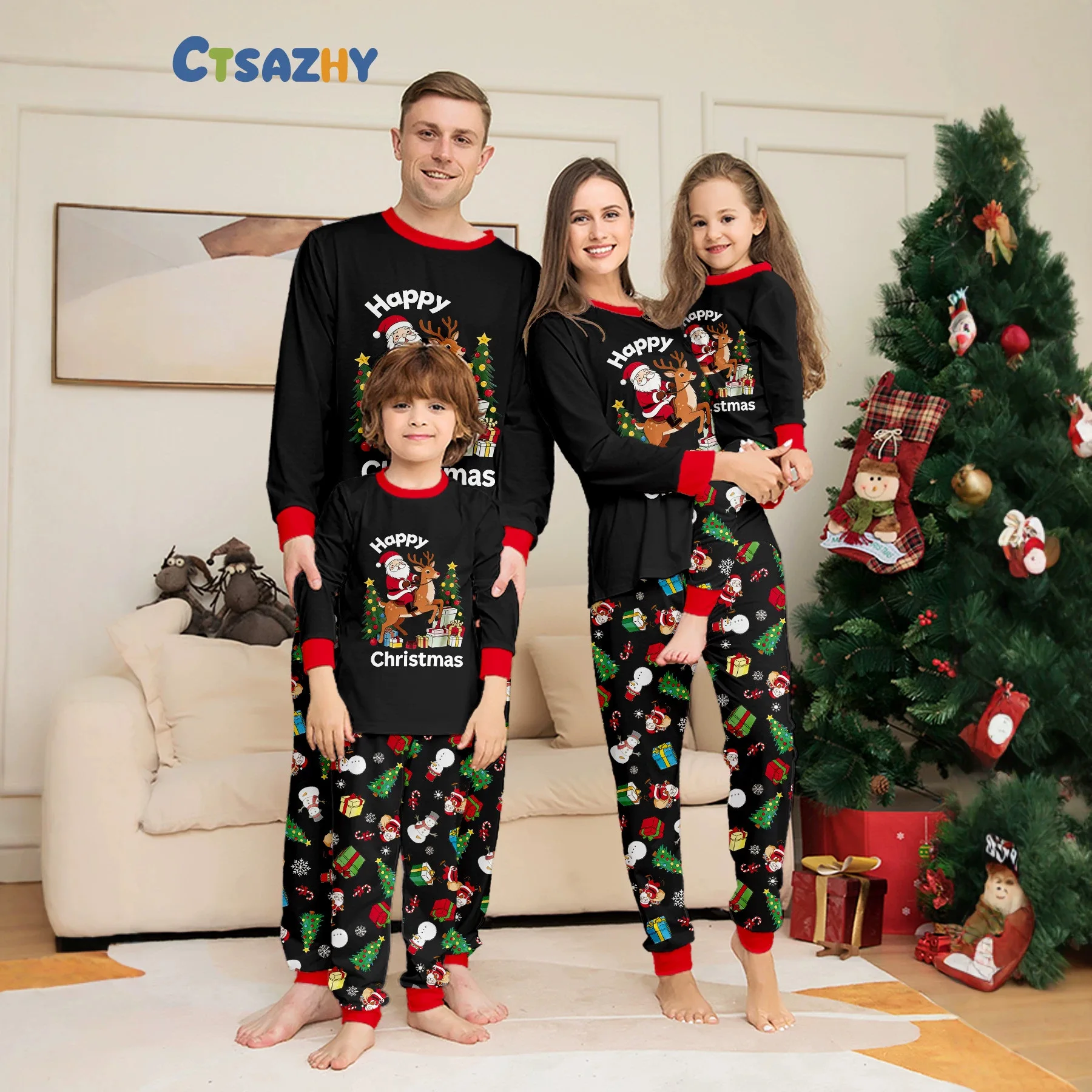 2026 Новогодние семейные компл – обзор и цена Winter Clothing Looks