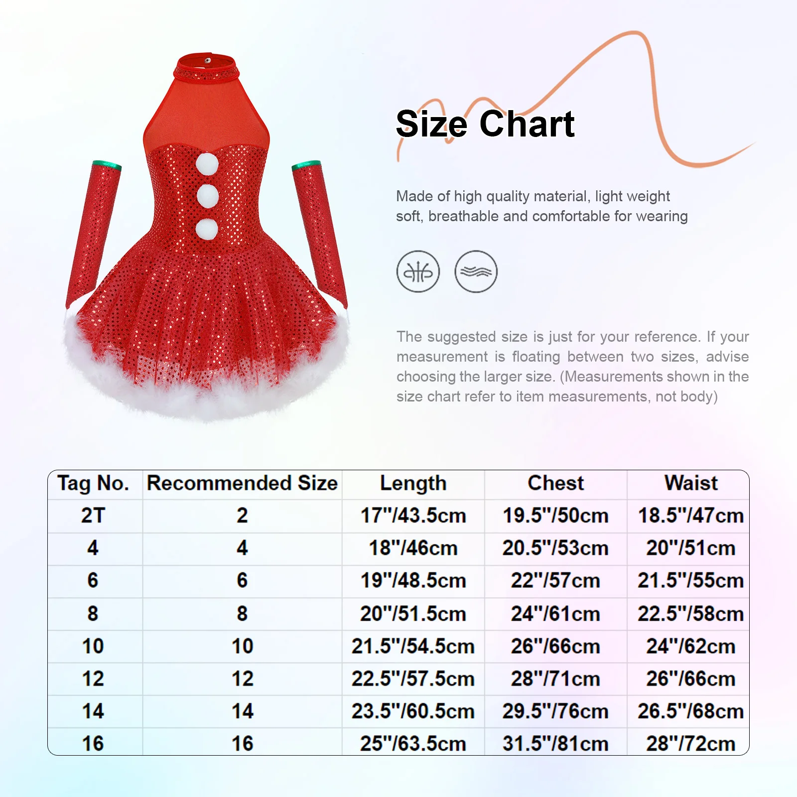 الفتيات الباليه توتو ملابس رقص وتتسابق الرسن لامعة الترتر عيد الميلاد زي الفني الشكل التزلج التدوير يوتار فستان #3