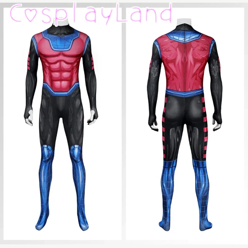 X Gambit Remy Cosplay Costume Man Battle Suit Leather Long Trench Jumpsuit Mask Set Superhero Halloween Carnival Outfits