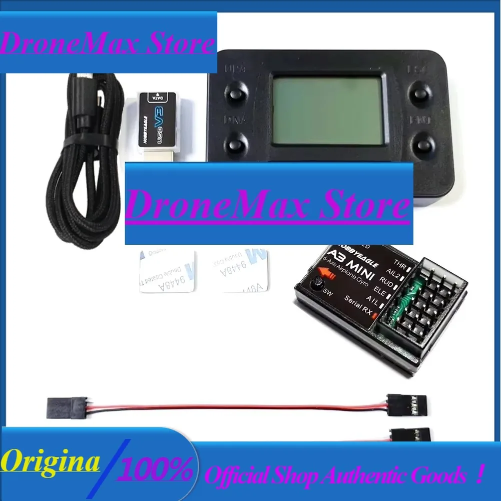 DroMaHobbyeagle A3 Mini 6-axis Gyro Flight Controller Support PPM SBUS Multi-protocol Digital Serial Receiver For Fixed-wing Air