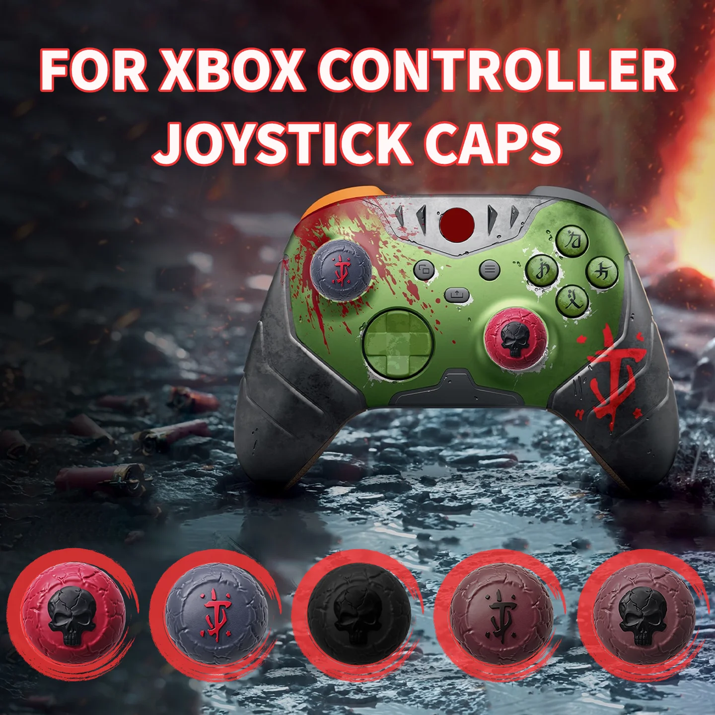 

For Nintendo Switch 2 Joycon Analog Joystick Thumb Stick Grip Caps Case for Xbox 360 One Series X Controller Grips Cover Cap