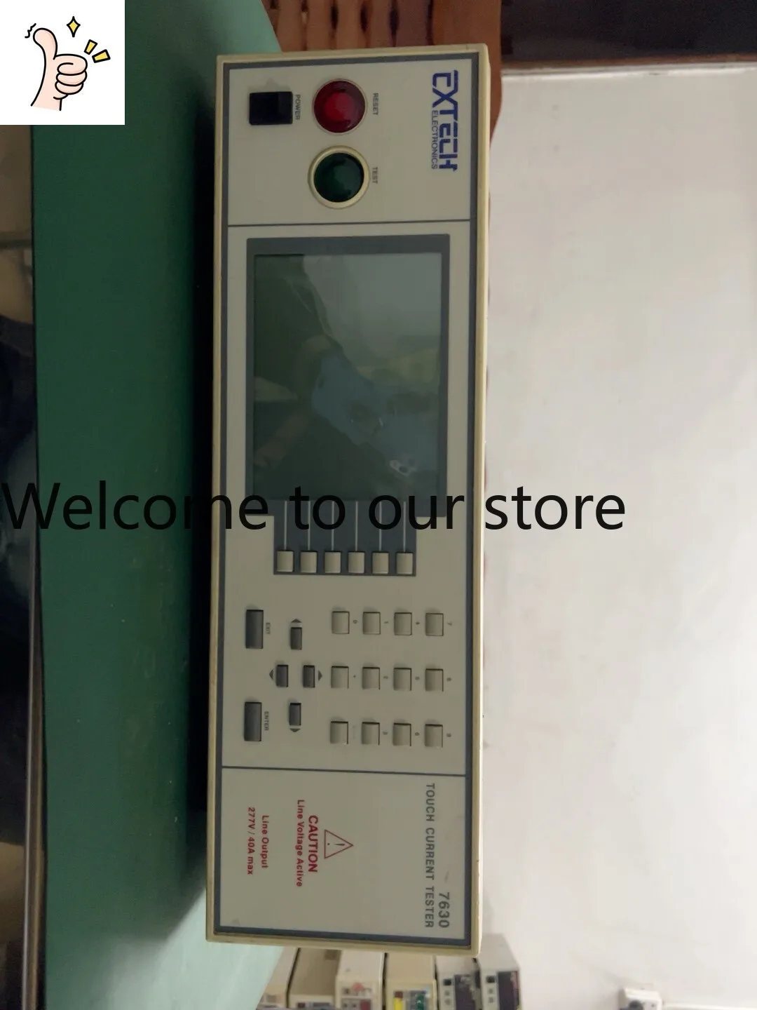 Huayi EXTECH7630 Full-function Contact Current Tester, Huayi 7630 Is Connected