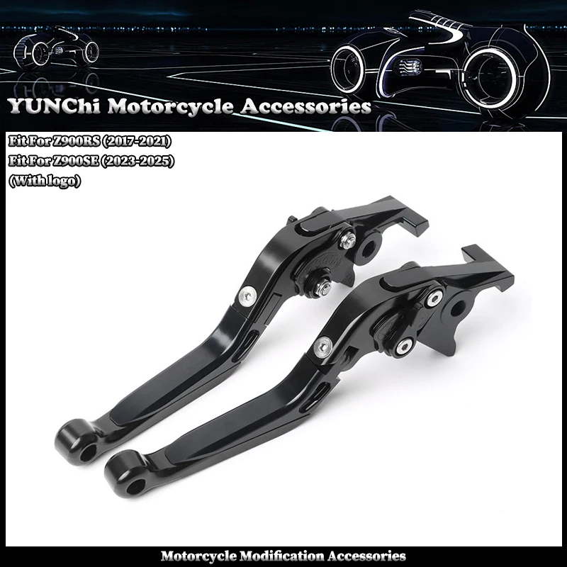 Fit For KAWASAKI Z900RS 2017-2021 Z900SE 2023-2025 Motorcycle Clutch Lever Brake Lever Set Adjustable Handle Levers Accessories