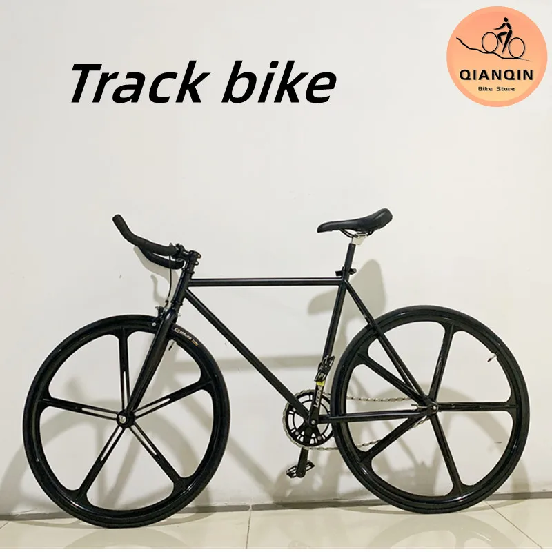 

700c Fixie Bike 46/52cm Fixed Gear Bikes For Adults Backward Brake 3/5 Spokes Wheel 40mm/70mm Rim Track Bicycles Customized