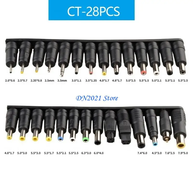 F3KE Durability 100W Type C To DC5 5mm Fast Charging Cable For Laptops With Optional Adapters Power Cable