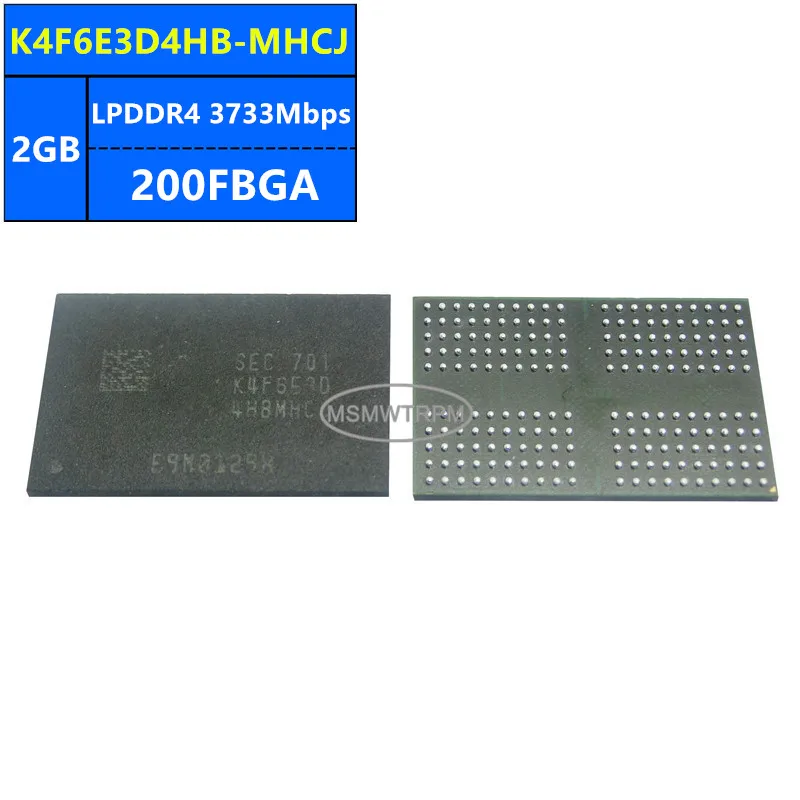 K4F6E304HB-MFCJ K4F6E3D4HB-MHCJ K4F6E3S4HM-MGCJ LPDDR4 2GB 3733Mbps 200FBGA 16Gb رقاقة الذاكرة IC الدوائر المتكاملة العلامة التجارية الجديدة أو #2