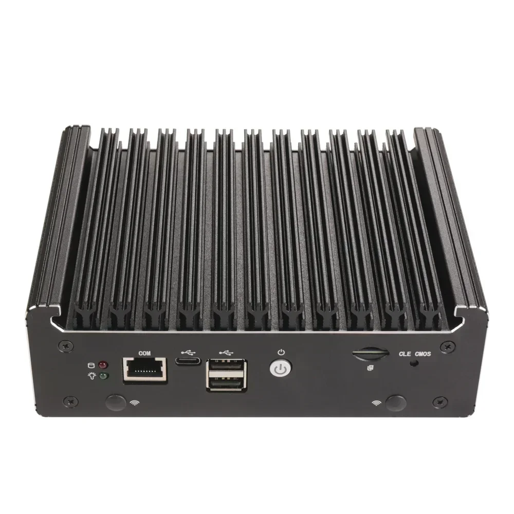 SZBOX K32 Alder Lake N100 Router I226V×4 2.5G Fanless Firewall Router 1*COM RJ45 1*DDR4 260PIN to 16GB Type-C pfSense PVE ESXi