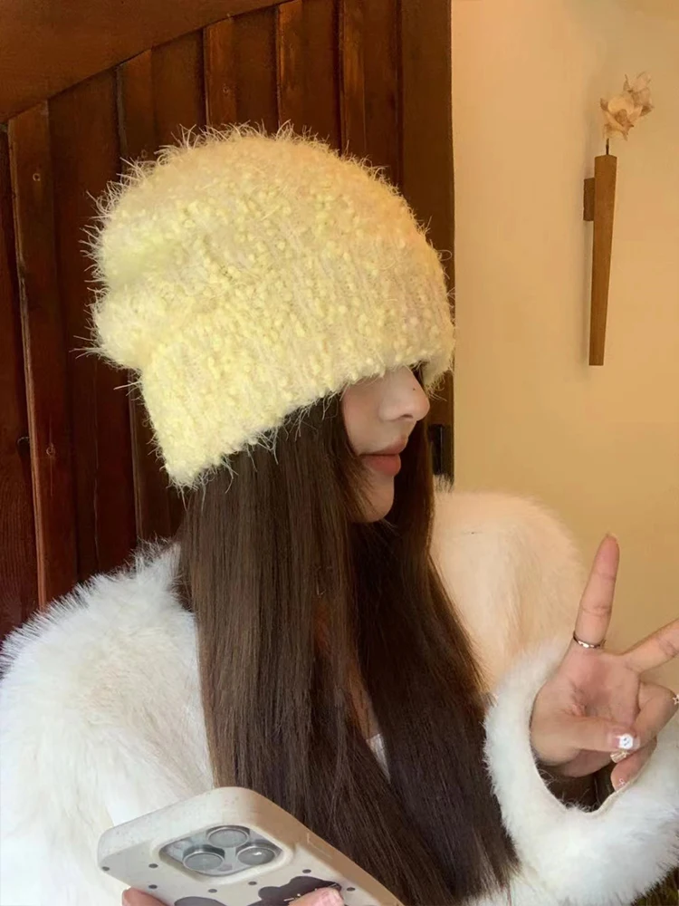 Wintermützen mit Ohrenschutz für Damen und Herren, warme Beanies, Outdoor-Skimaske, Ohrenschützer, Damen-Skullies-Mützen, Gorros – Detail 14
