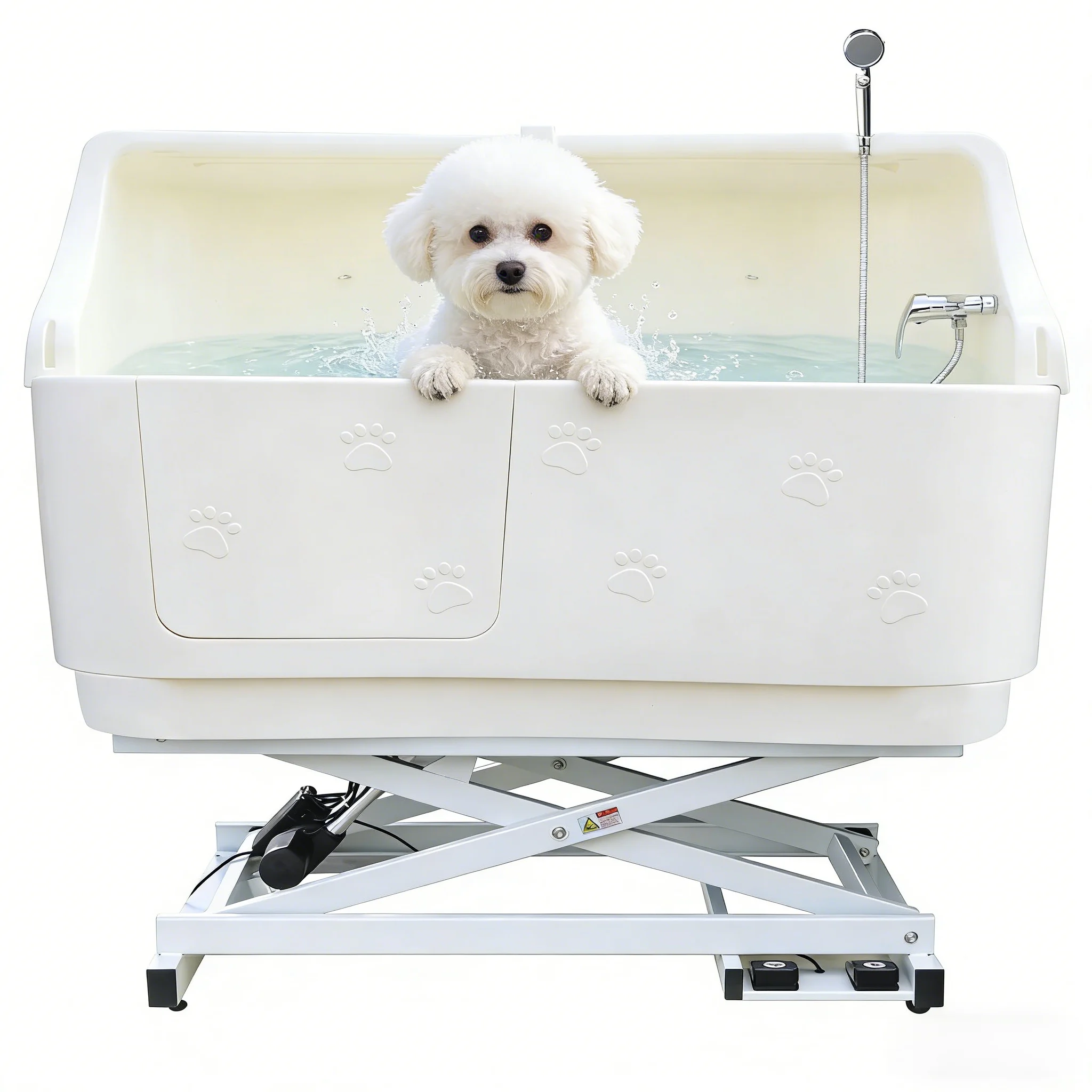 

Роскошная пластиковая ванна для груминга собак с защитой от брызг для кошек и мелких животных