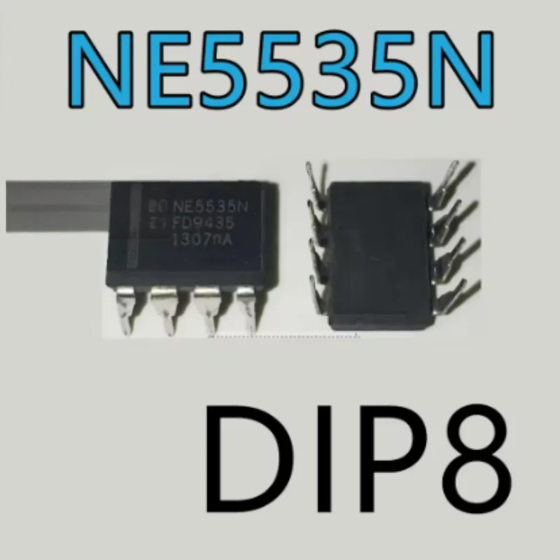 5PCS New original imported NE5535N in-line DIP-8 dual high-voltage slew rate operational amplifier