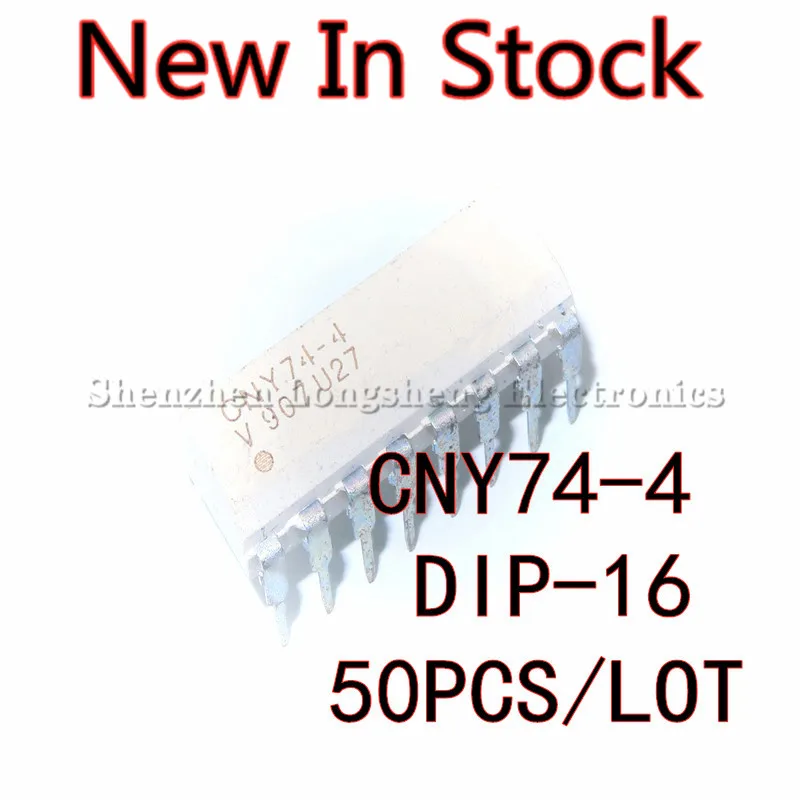 

50PCS/LOT CNY74-4 CNY74 DIP-16 Optocoupler isolator photoelectric output