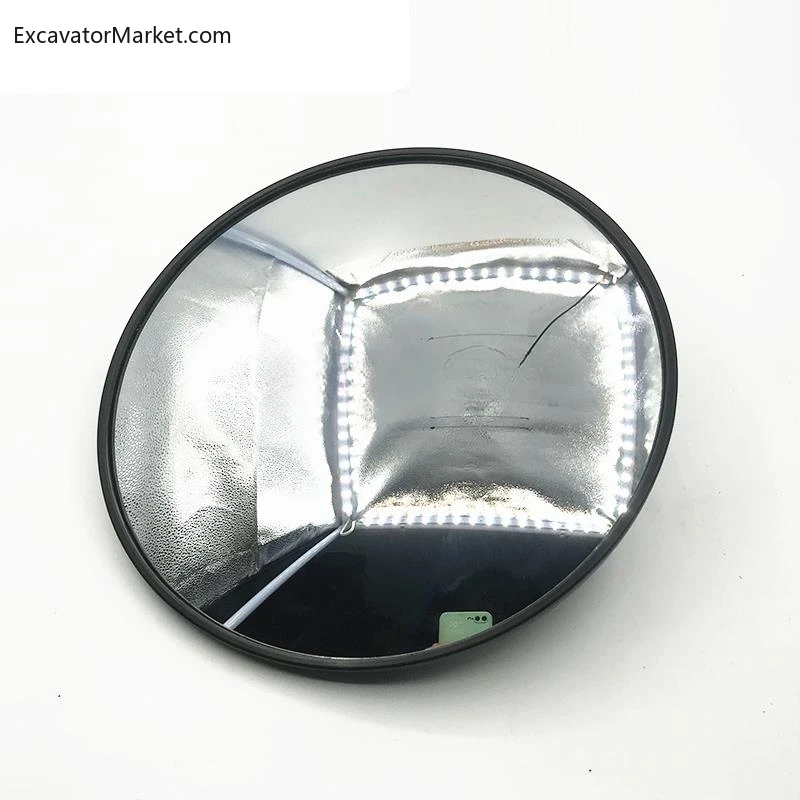 

For high quality excavator accessories Komatsu PC200-220-240-8 Reflector big round mirror rearview mirror truck reverse mirror