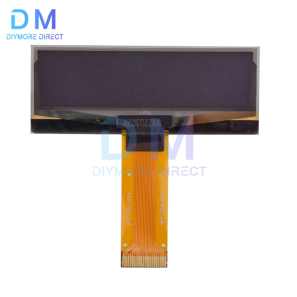 Imagem -03 - Polegada Oled Spi Série Módulo de Exibição Oled 128x32 24pin Ssd1305 12832 Placa de Tela Lcd para Arduino 2.23