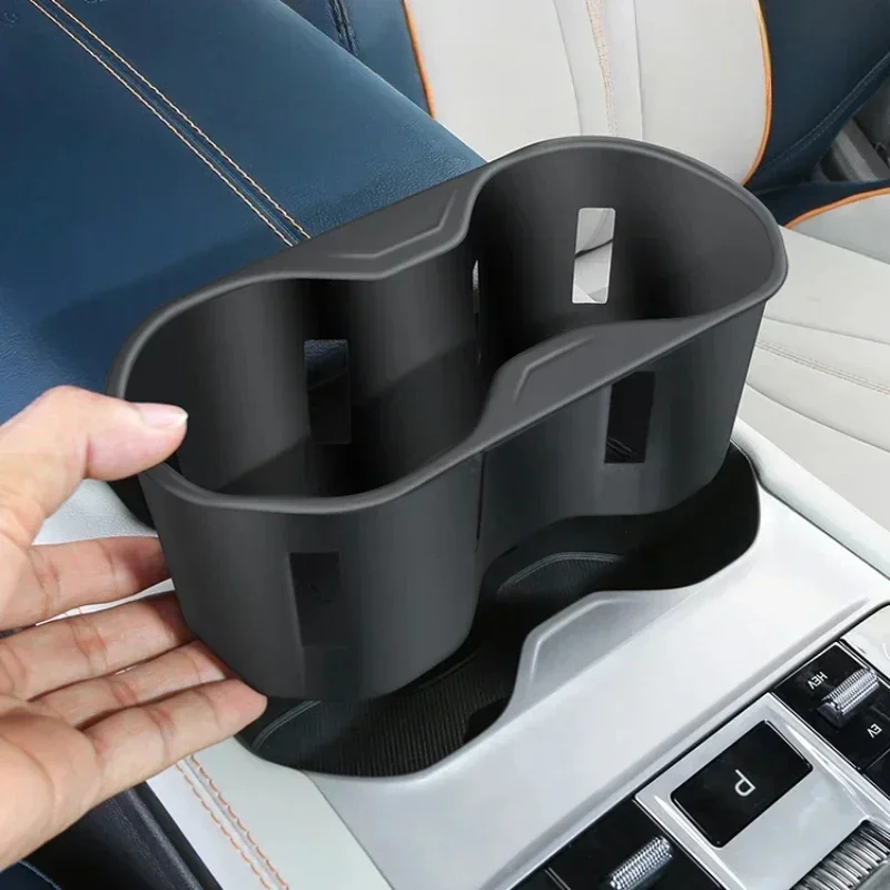 For BYD Seal U Sealion 6 Song Plus DMi/EV 2023-2025 Car Central Control Armrest Storage Box Refit Water Cup Holder Beverage Fixe