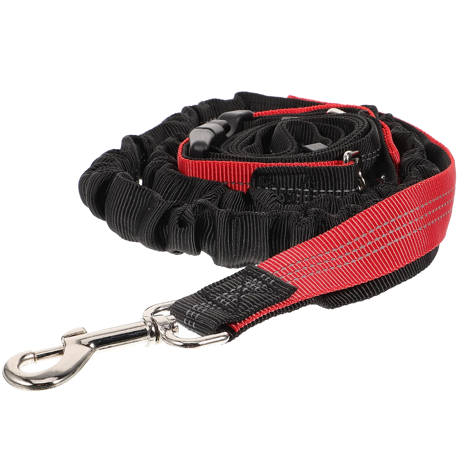 

Adjustable Long Multi-Functional Pet Traction Rope Hand Free Walking Belt Reflective Stitching Waist For Hiking Running Jogging