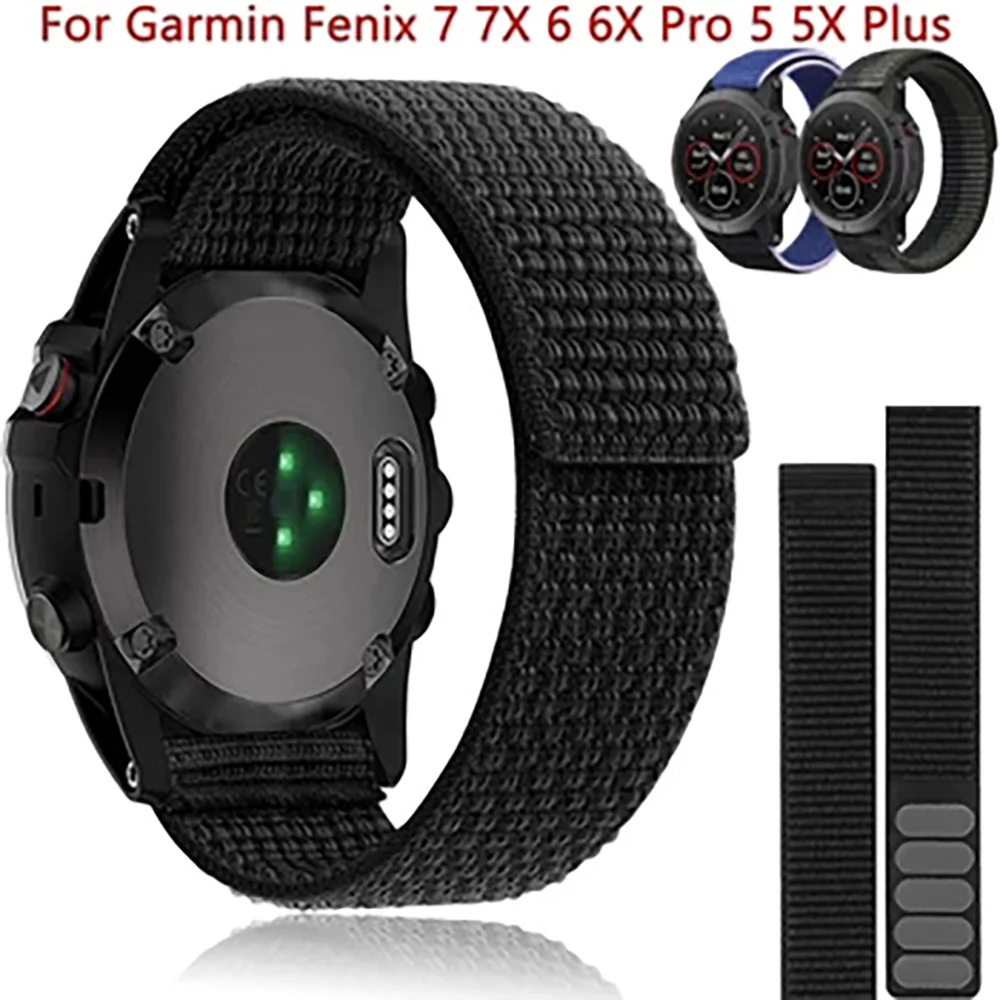 Quick fit 22mm 26mm Nylon band für Garmin Fenix 7 7x6 6x Pro 5 5x plus/Epix Pro Gen 2 51mm 47mm/Enduro 2 Ersatz armband