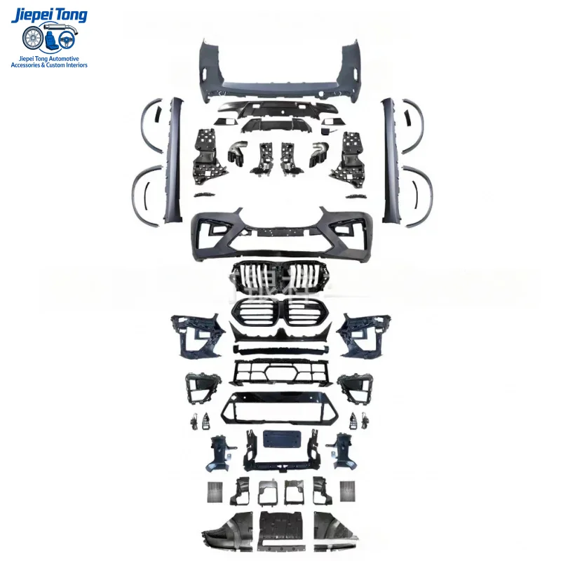 

for BMW X5 G05 Modification Late Model X5M Style Full Body Kit Heads Tails Front Rear Bumper Side Bars