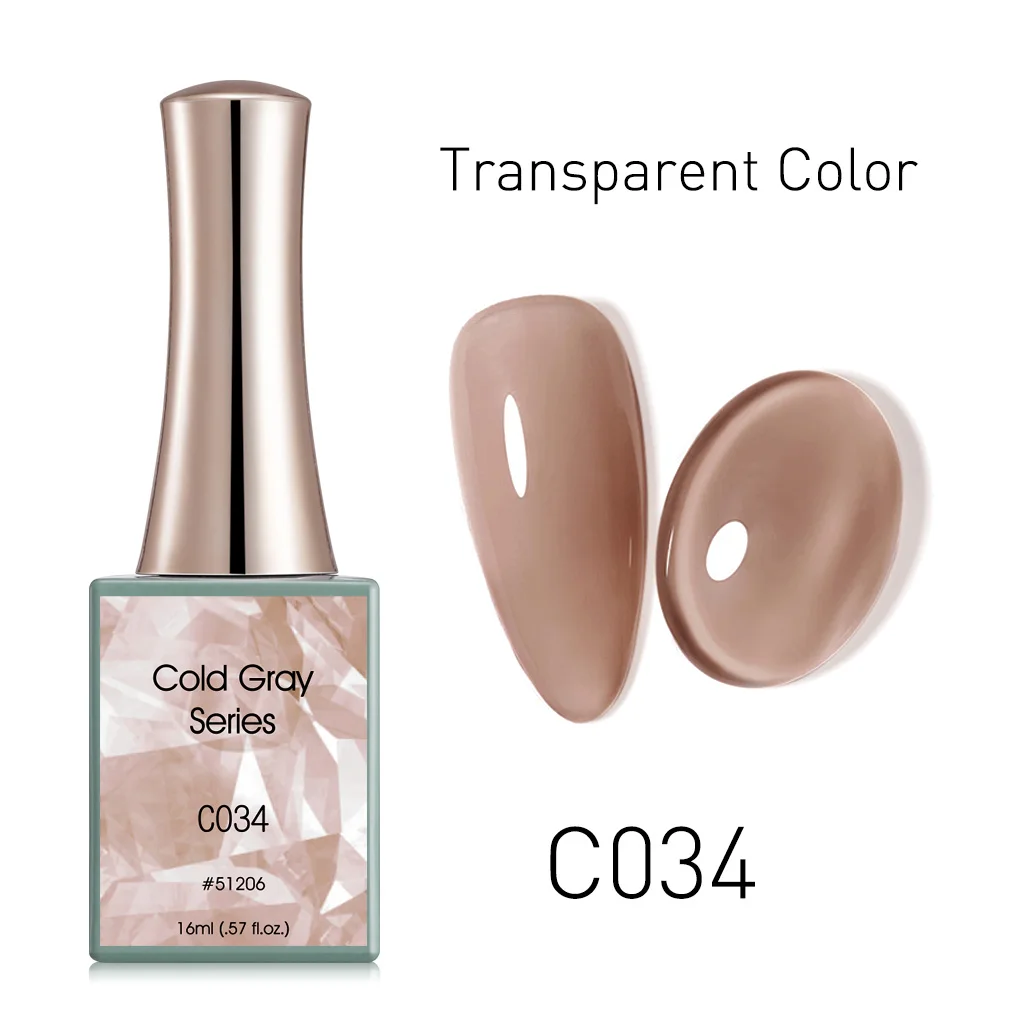 C039แคนนิสีเจลทาเล็บเจลลี่สีชมพูใสคอลเล็คชั่นเจลเคลือบเงาเจลแต่งเล็บยาวติดเพชรเสื้อโค้ทติดเล็บ