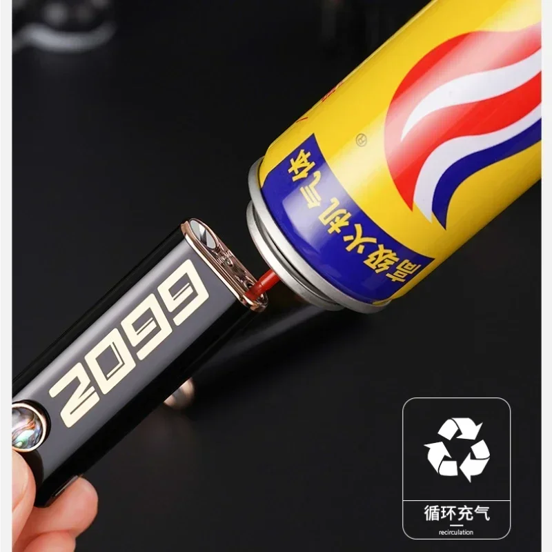 جديد صامت الإشعال موضة اللون المحمولة محايد مفتوح لهب نفخ أخف التدخين اكسسوارات الرجال هدية رائعة 2026