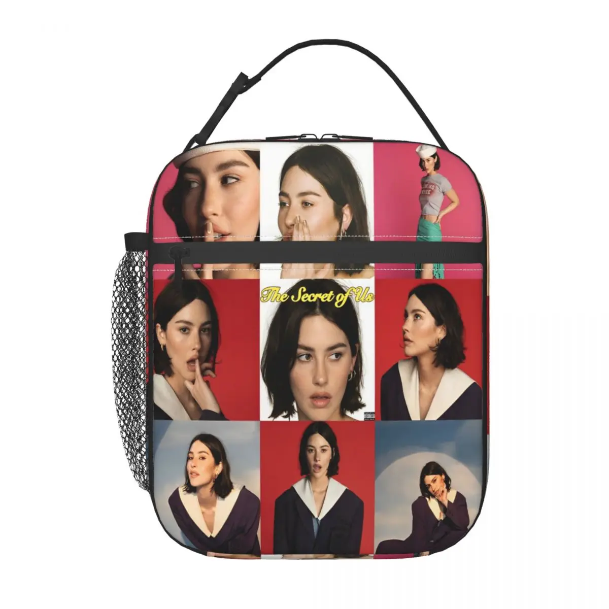 

Ланч-бокс Gracie Abrams The Secret Of Us, аксессуары, коробка для еды, INS, модный холодильник, термобокс для бенто для школы