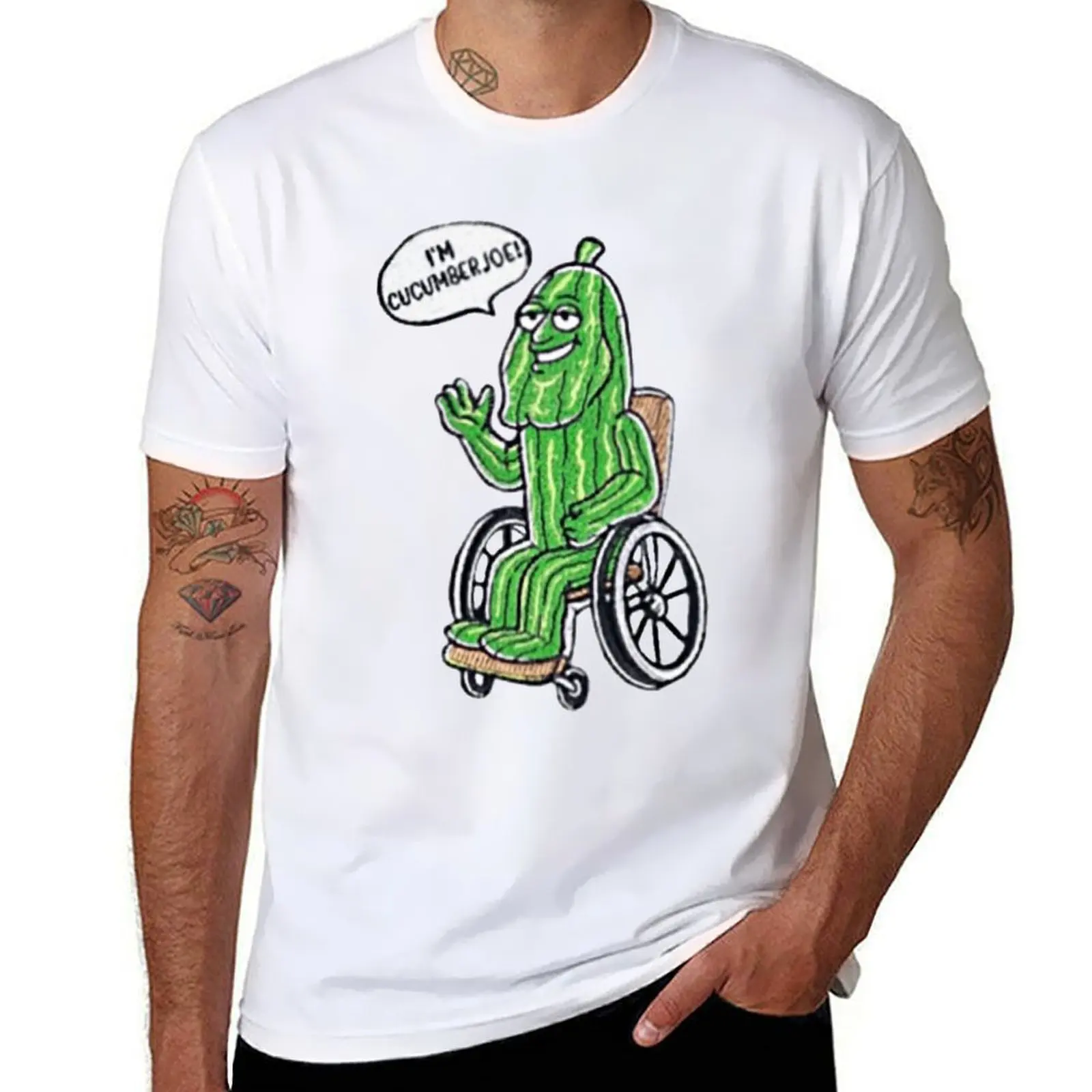 I'm cucumber joe! coolshirtzcold ones (reproduction) T-Shirt t shirts for man cotton funny man t shirt luxury T-Shirt
