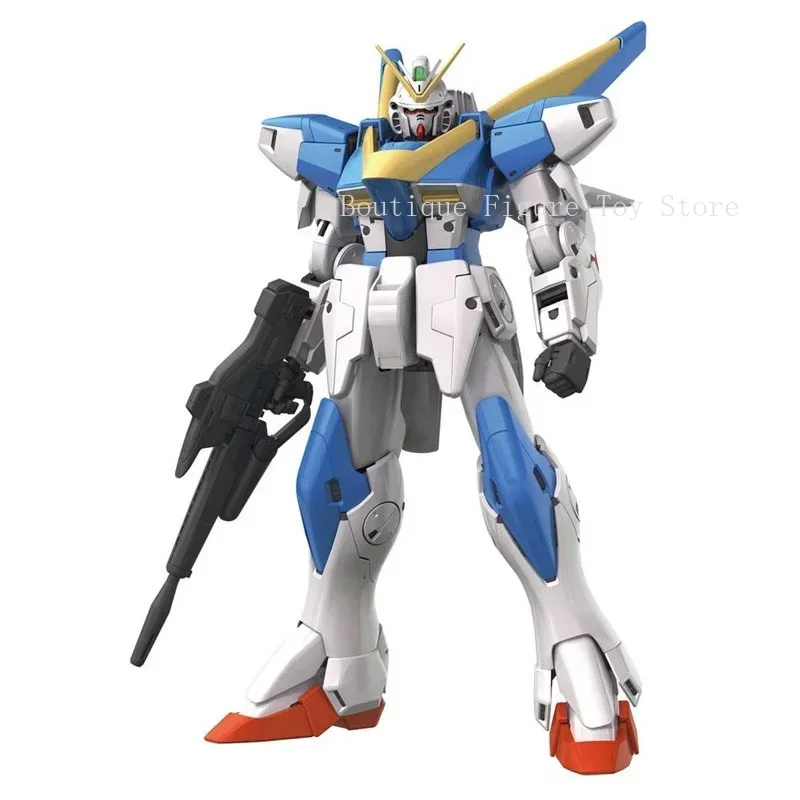 بانداي حقيقية جاندام أطقم منمذجة أنيمي الشكل MG V2 LM314V21 النصر 2 جمع Gunpla أنيمي ألعاب شخصيات الحركة للأطفال #4