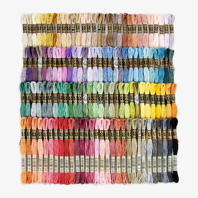 

Набор ниток для вышивания DMC (Франция), импортные, для вышивки крестом, серия Hygge Winter Small Lucky 117, цветная гамма