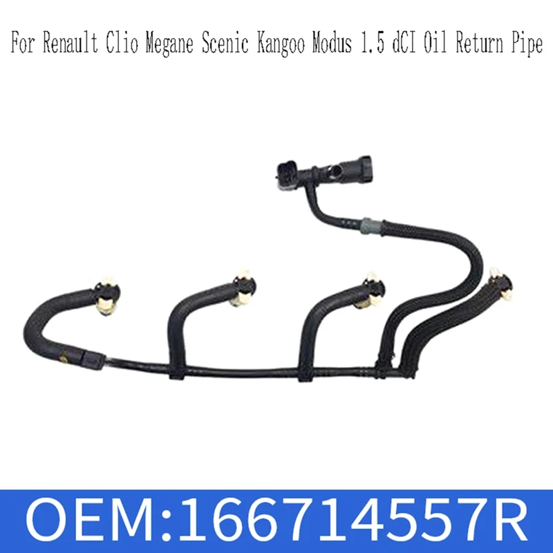 166714557R Fuel Leak OFF Pipe For Renault Clio Megane Scenic Kangoo Modus 1.5 DCI Oil Return Pipe 1667100QAK 8200922103