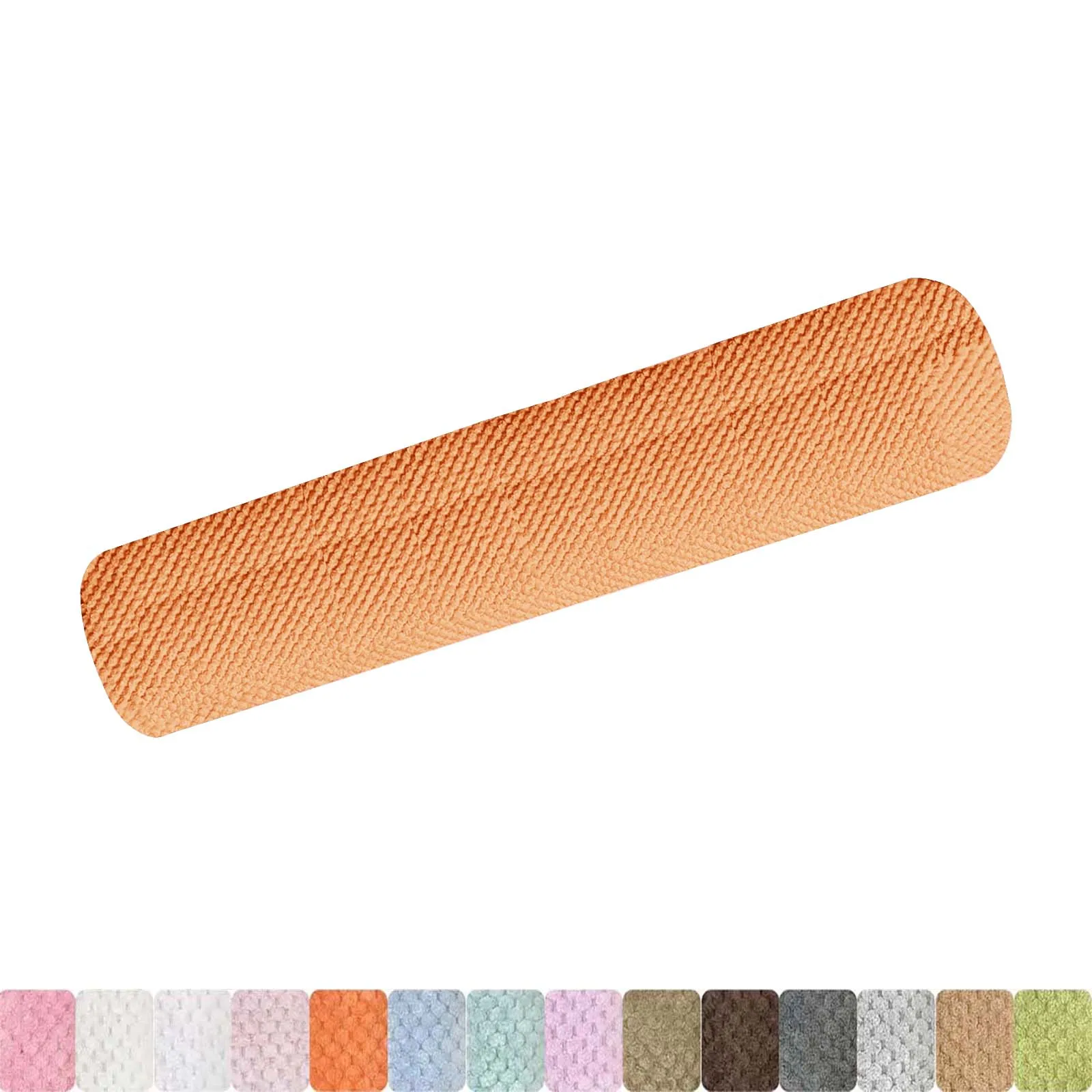 

Corduroy Cylinder Bolster Pillow with Removable Cover for Sleeping Neck Pain Relief Side Back Stomach Sleeper for Chair Sofa