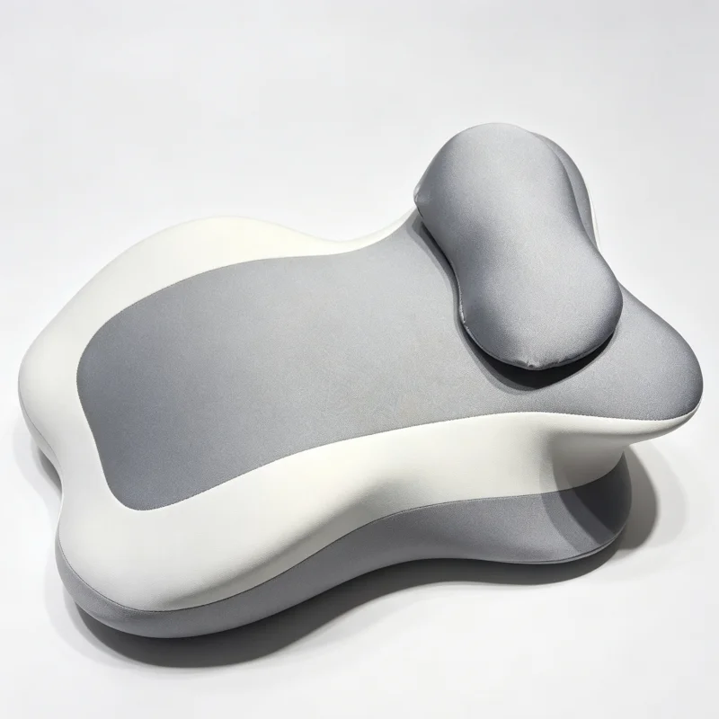 Wedge Memory Foam Pillow Ergonomic Multi-Positional Body Pillow with Removable Cover Soft Support Pillow