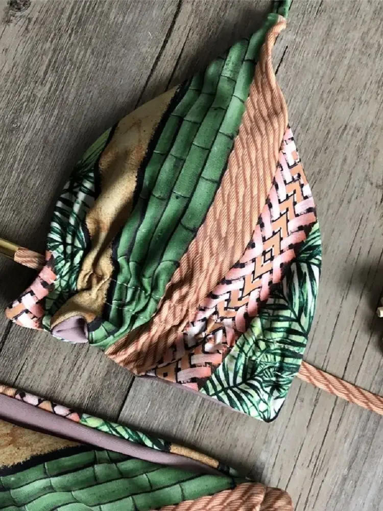 RUOTONGSEPT Micro Bikinis 2023, sexy Bademode, Damen, Push-up-Badeanzug, Biquini, Badeanzug, Bandage, Strandkleidung, brasilianisches Bikini-Set