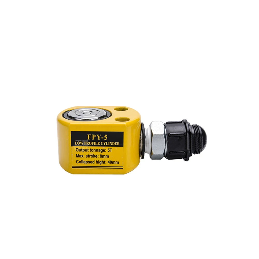 5T Ultra-Thin Hydraulic Lifting Jack Portable Separate Hydraulic Booster Hydrocylinder Oil Cylinder