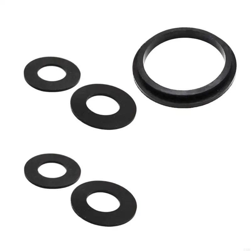 D5BE Connector Seal Gasket Set, Air Pumps Gasket for Inflatable Hot Tubs Hearter Spa PVC Washer Leakage Prevention